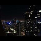 Das abendliche Melbourne aus dem 53sten Stock unseres Apartmenthauses